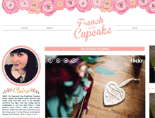Tablet Screenshot of frenchforcupcake.com
